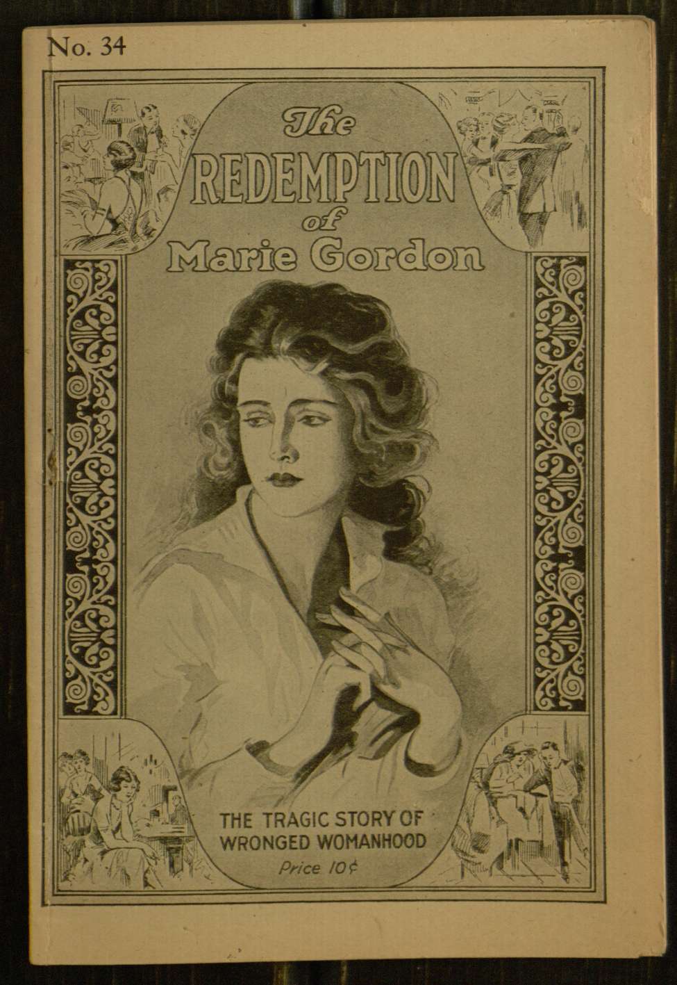 Book Cover For The Redemption of Marie Gordon 34 - Cora Lane Sherman