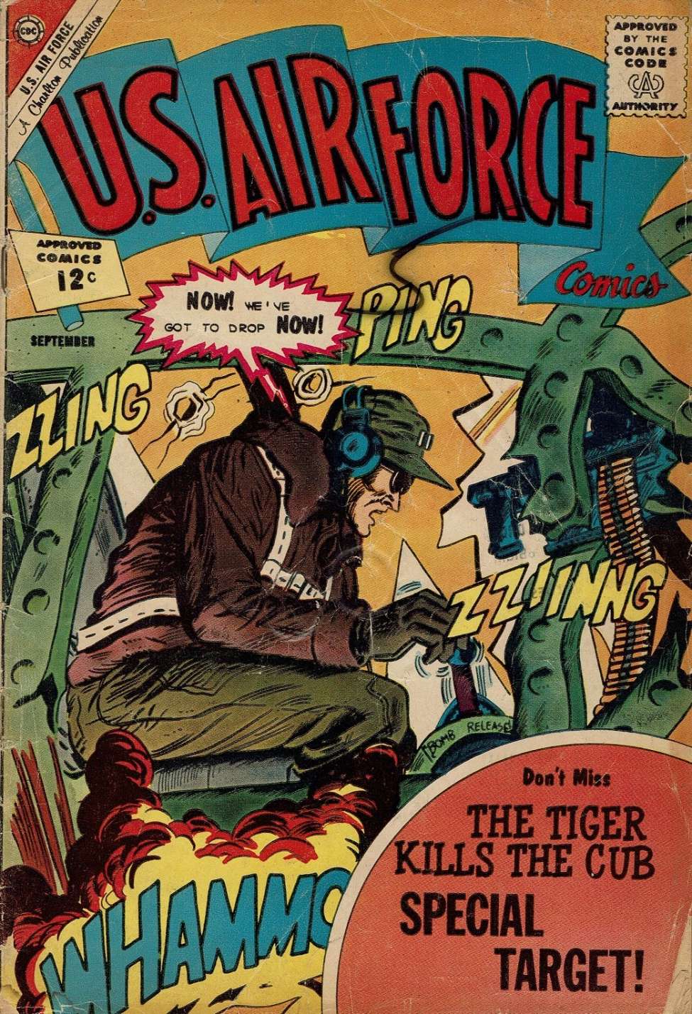 Comic Book Cover For U.S. Air Force Comics 23