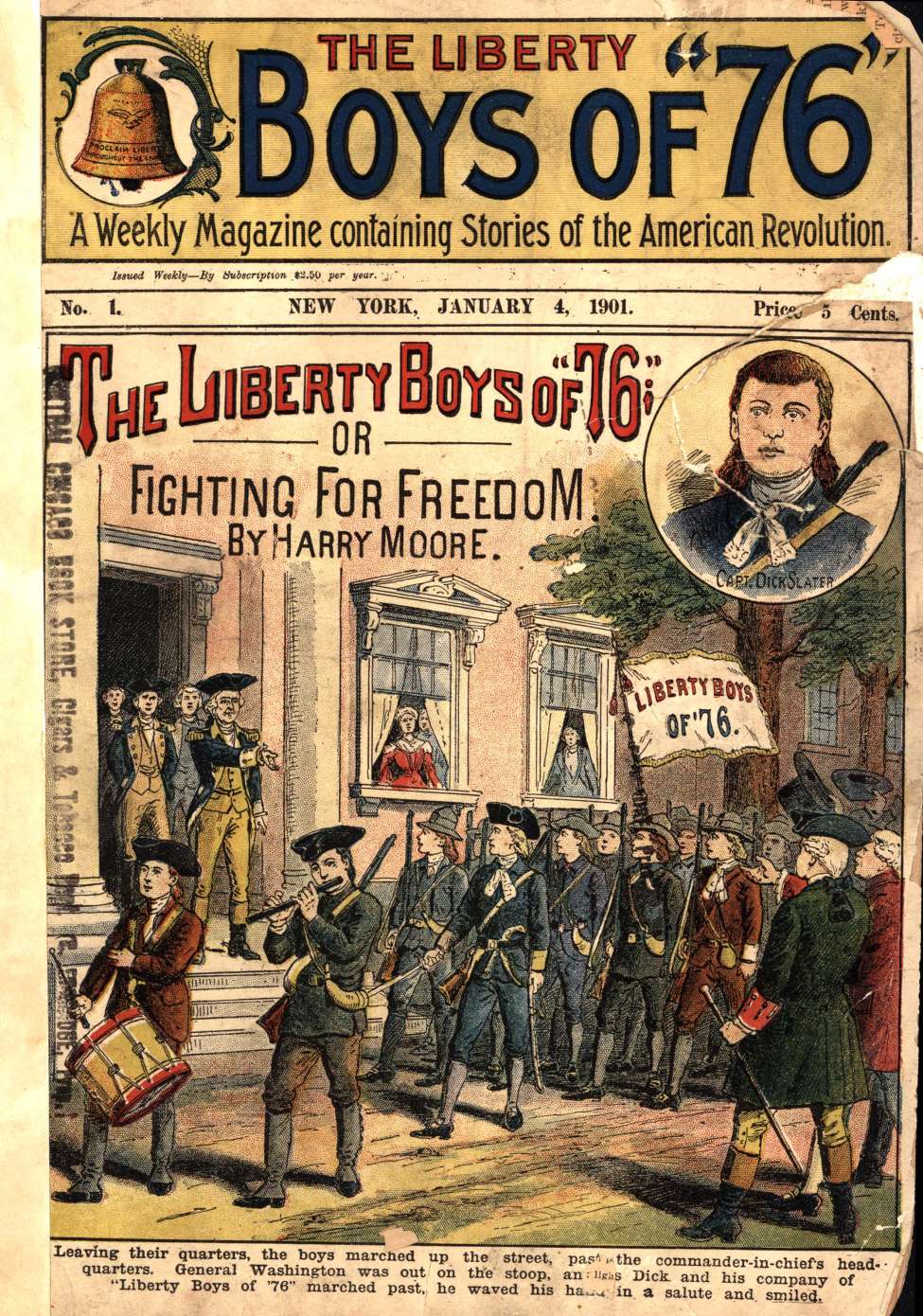 Book Cover For The Liberty Boys of 76 1 - The Liberty Boys of 76