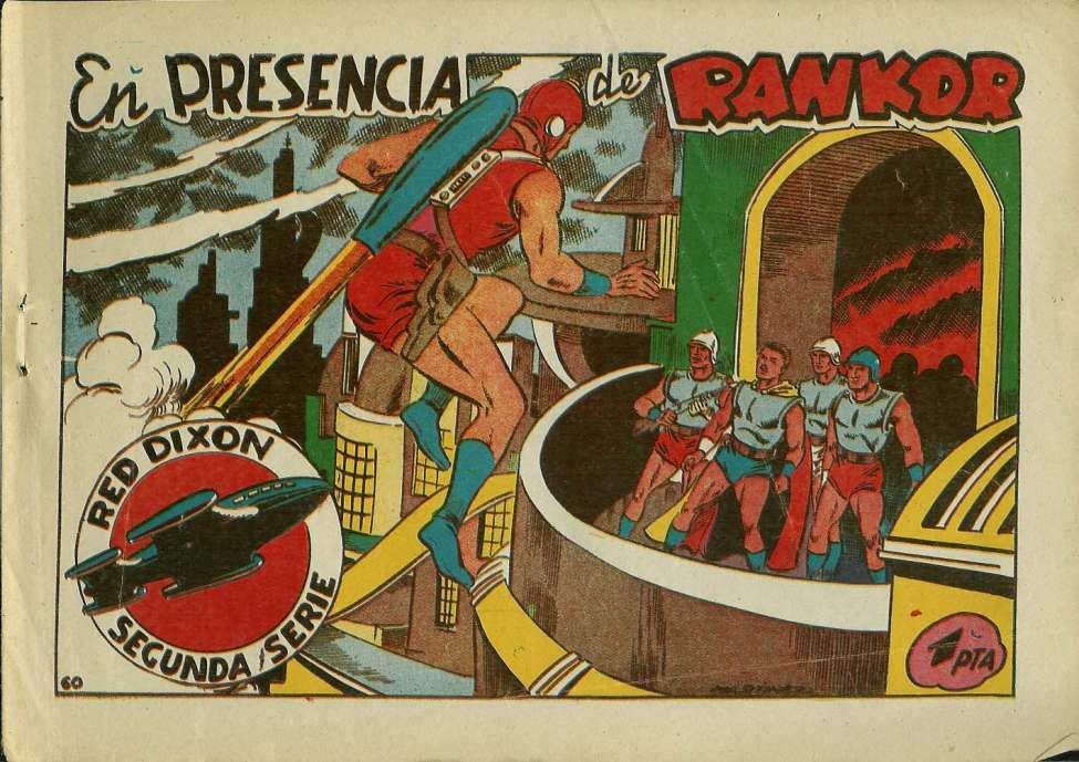 Comic Book Cover For Red Dixon 60 - En Presencia De Rankor