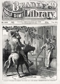 Large Thumbnail For Beadle's Half Dime Library 1033 - You-Bet Bob's Circus