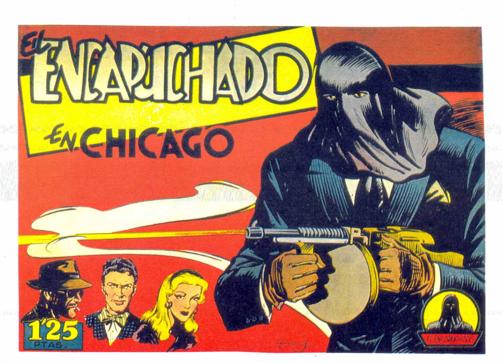 Comic Book Cover For El Encapuchado 11 - En Chicago