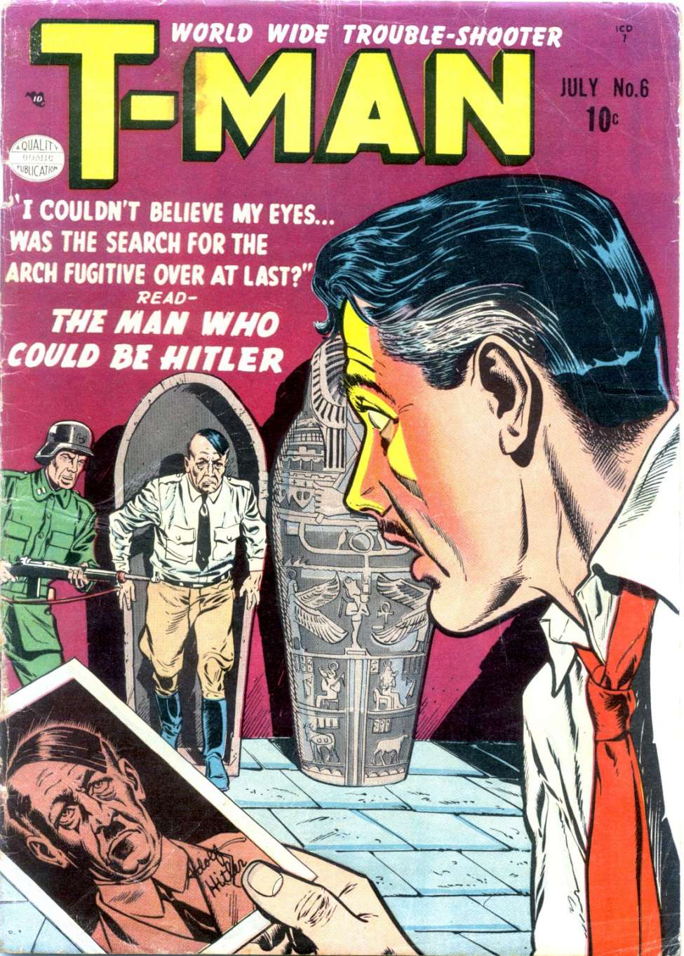 Comic Book Cover For T-Man 6