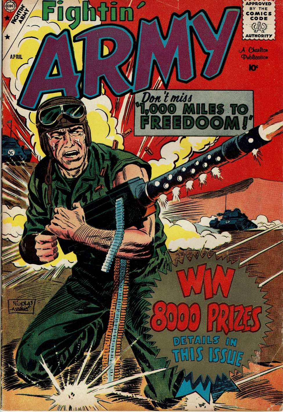 Book Cover For Fightin' Army 29