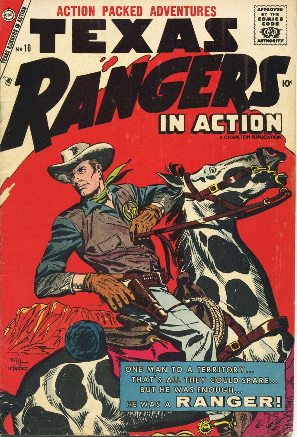 Book Cover For Texas Rangers in Action 10