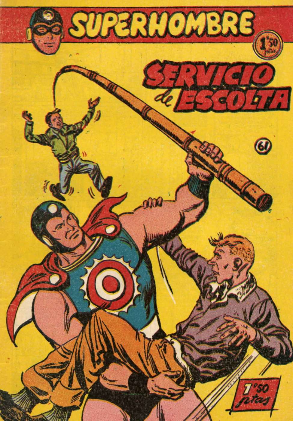 Book Cover For SuperHombre 61 Servicio de escolta