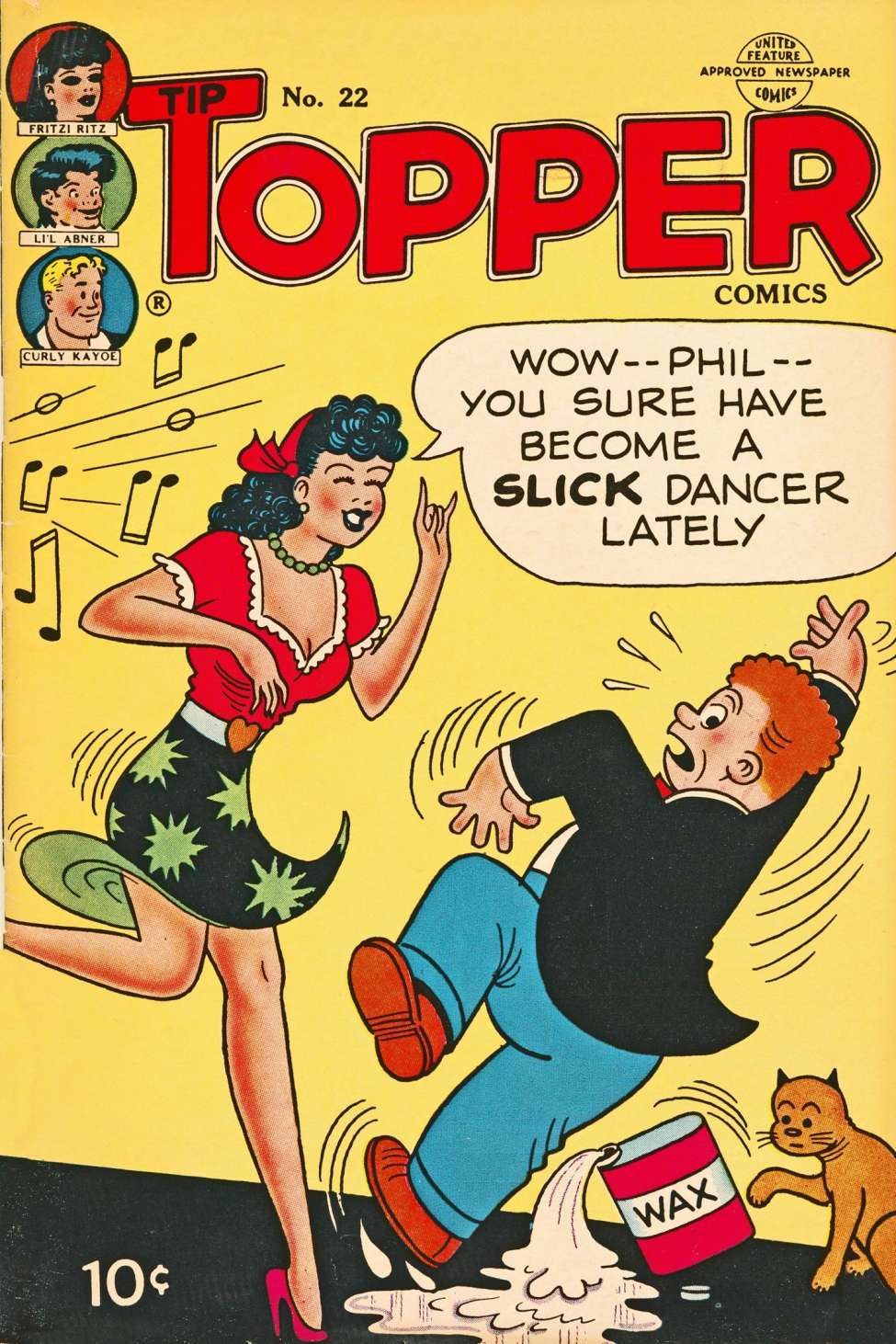 Book Cover For Tip Topper Comics 22
