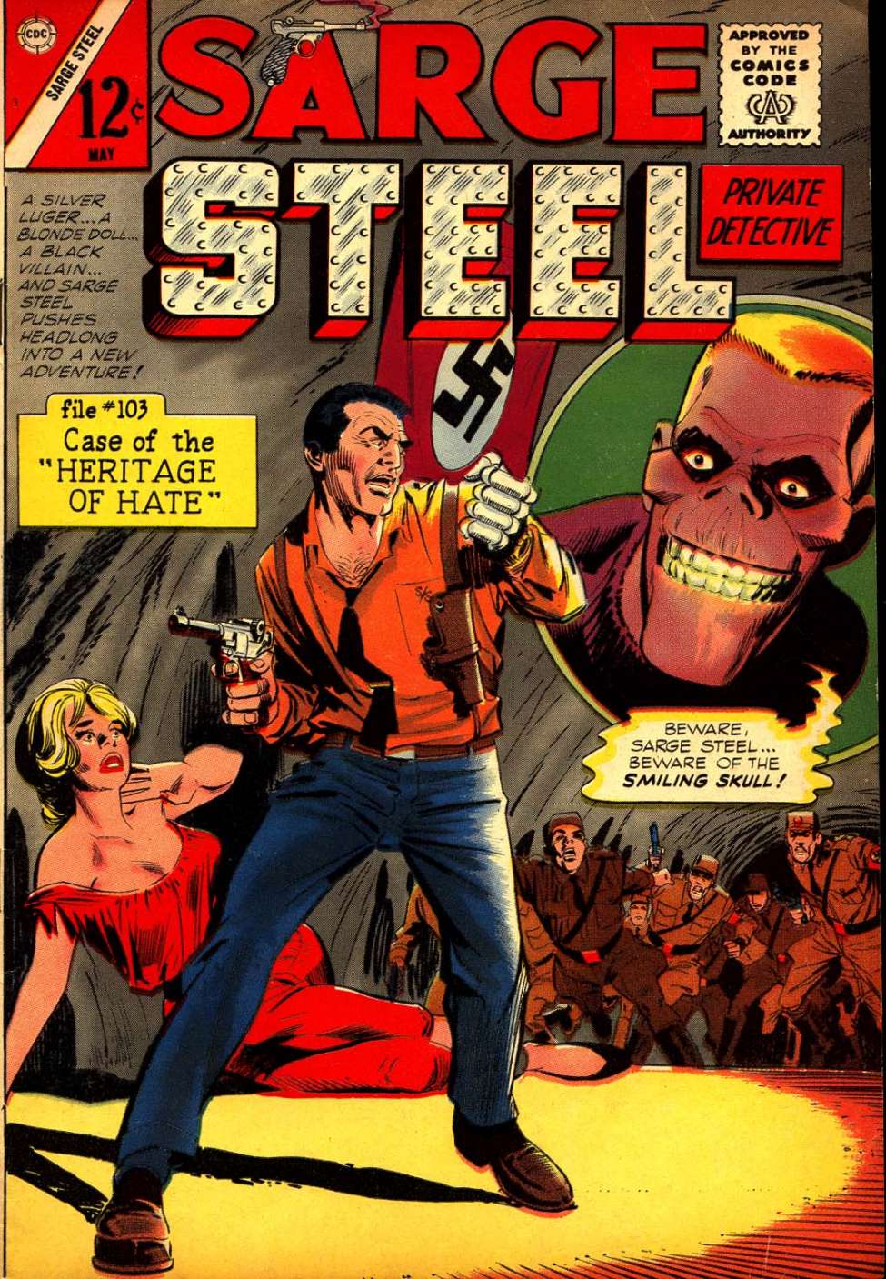 Comic Book Cover For Sarge Steel 3