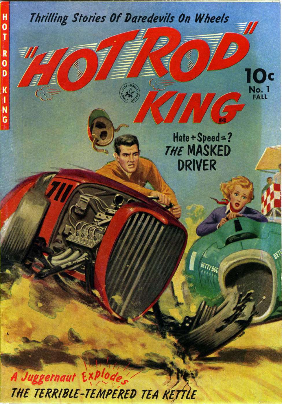 Book Cover For Hot Rod King 1