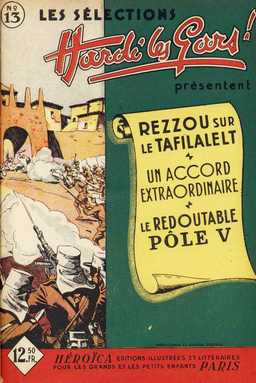 Comic Book Cover For Hardi les Gars 13 - Rezzou sur le Tafilalelt