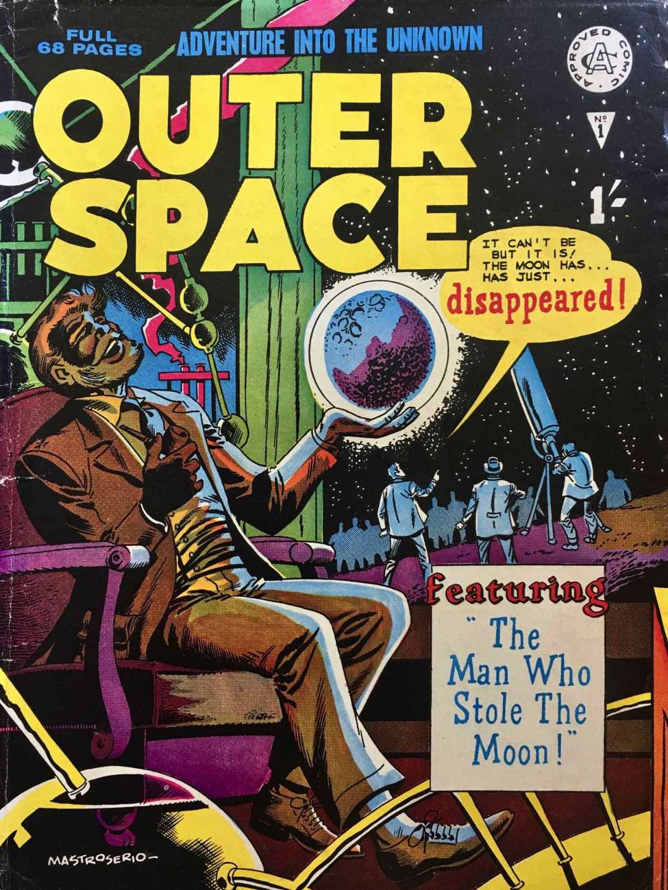 Book Cover For Outer Space 1