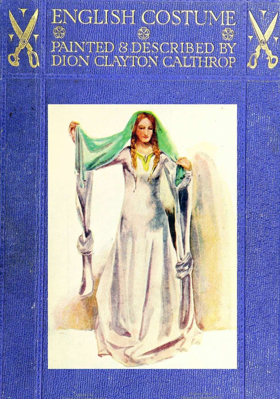 Book Cover For English Costume - Dion Clayton Calthrop