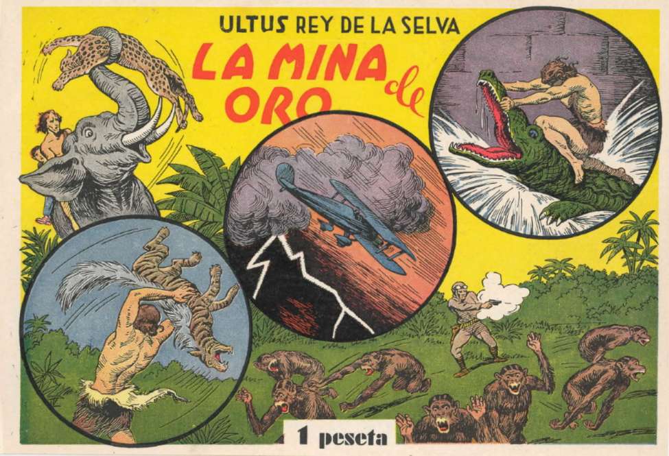 Comic Book Cover For Ultus 2 - La Mina de Oro