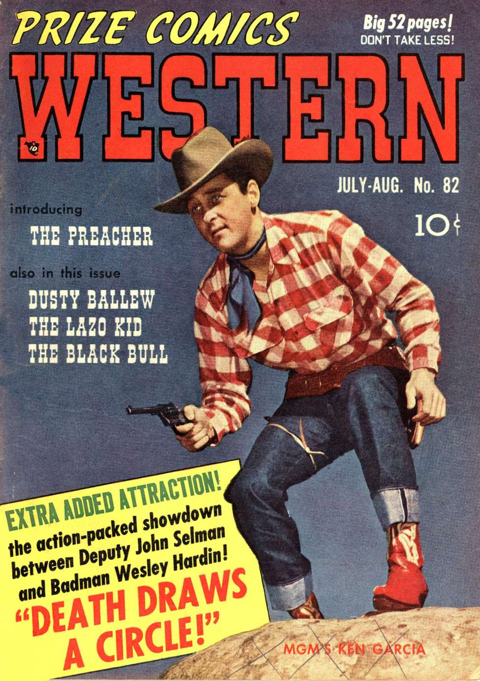 Comic Book Cover For Prize Comics Western 82