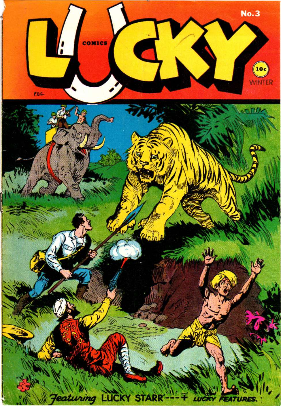 Comic Book Cover For Lucky Comics 3