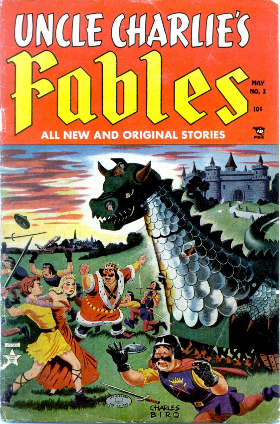 Comic Book Cover For Uncle Charlie's Fables 3