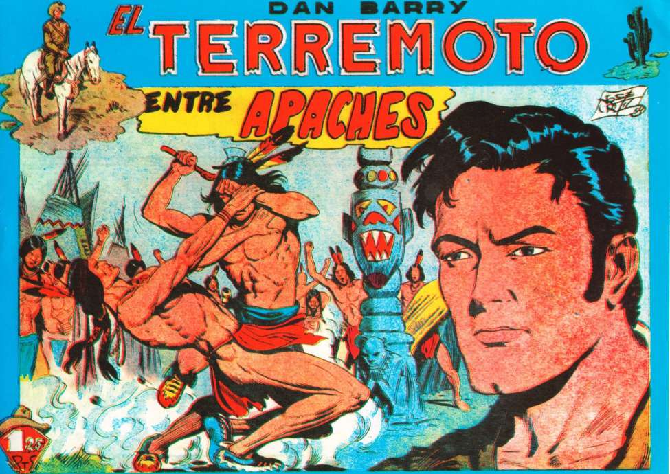 Book Cover For Dan Barry el Terremoto 18 - Entre Apaches