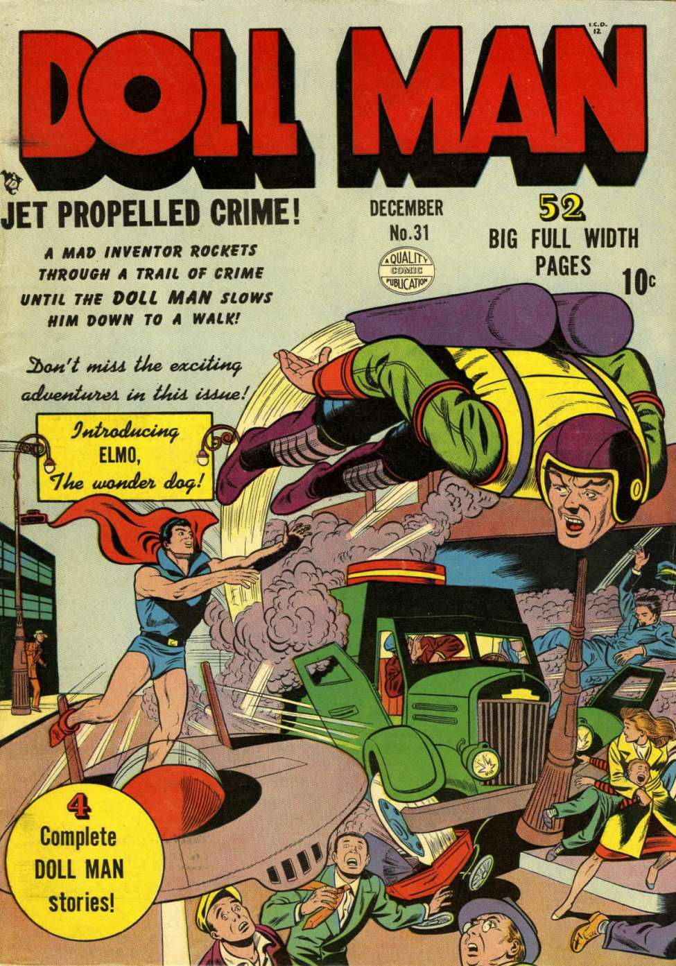 Comic Book Cover For Doll Man 31