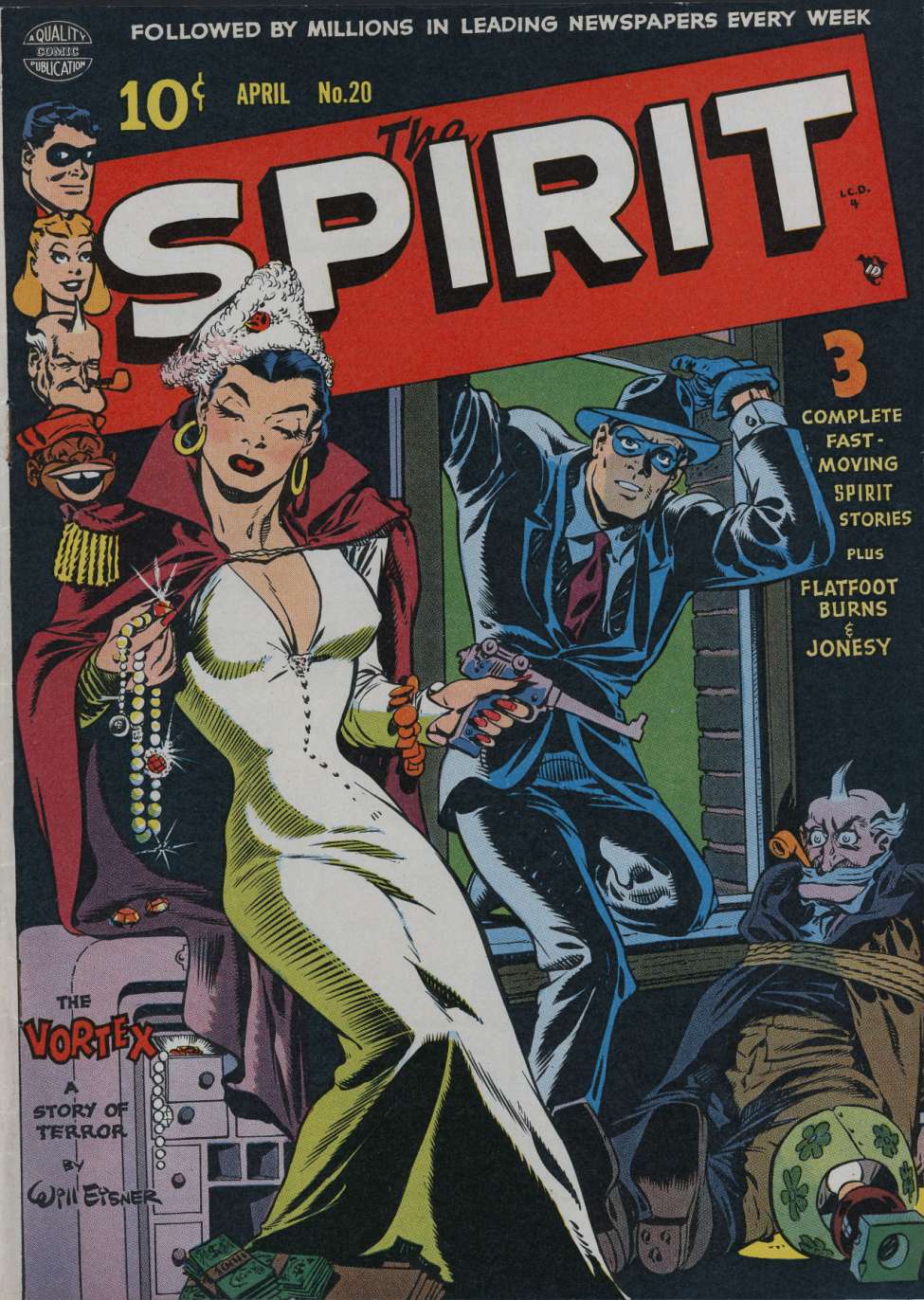 Comic Book Cover For The Spirit 20