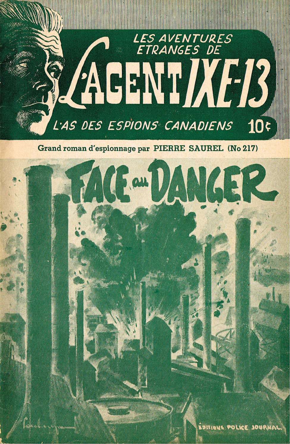 Book Cover For L'Agent IXE-13 v2 217 - Face au danger
