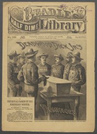 Large Thumbnail For Beadle's Half Dime Library 722 - Deadwood Dick Jr.'s Dominoes