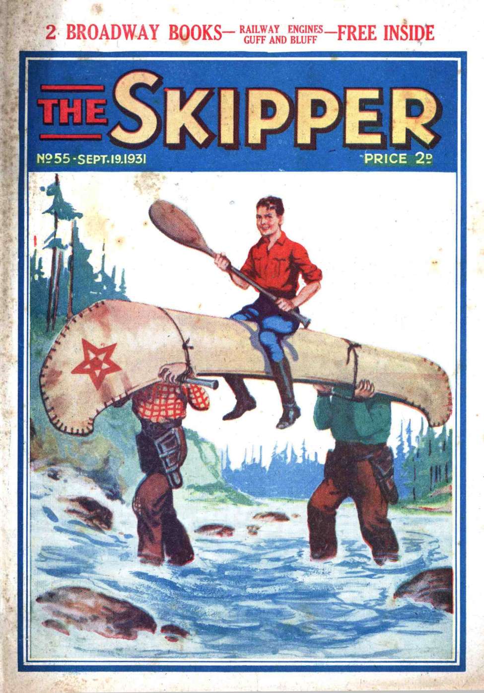 Book Cover For The Skipper 55