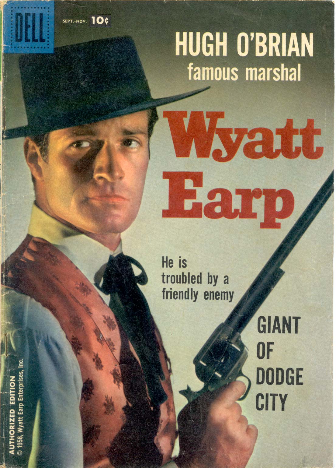 Comic Book Cover For Wyatt Earp 4