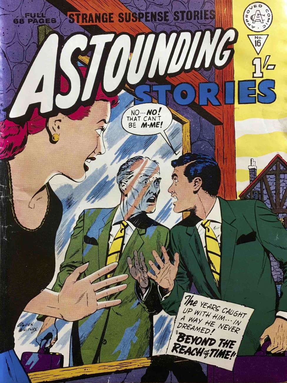 Book Cover For Astounding Stories 16