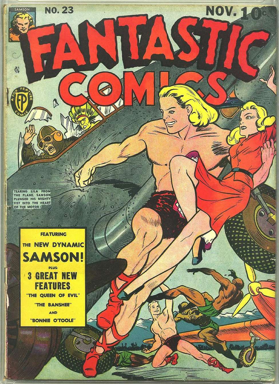 Book Cover For Fantastic Comics 23