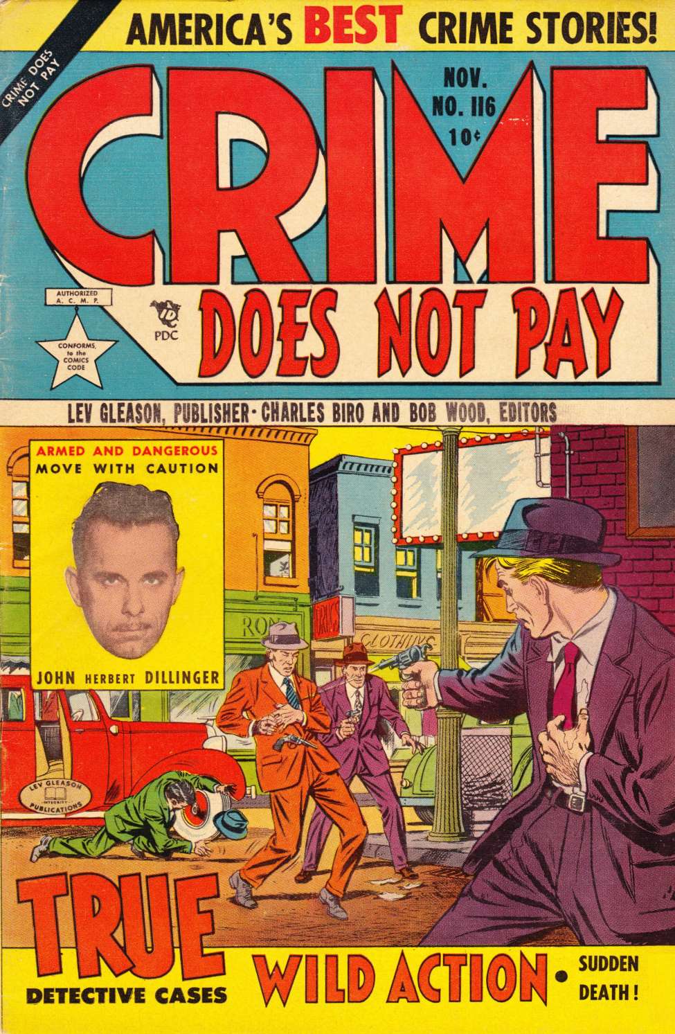 Book Cover For Crime Does Not Pay 116 - Version 2