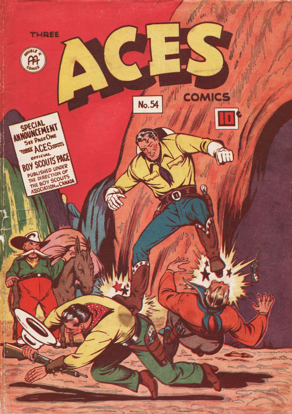 Comic Book Cover For Three Aces Comics v5 54