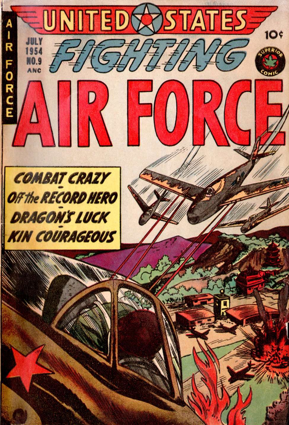 Book Cover For U.S. Fighting Air Force 9