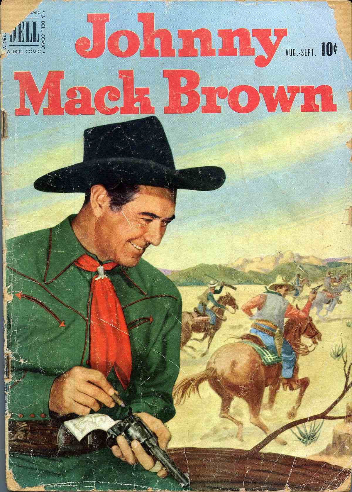 Comic Book Cover For Johnny Mack Brown 6