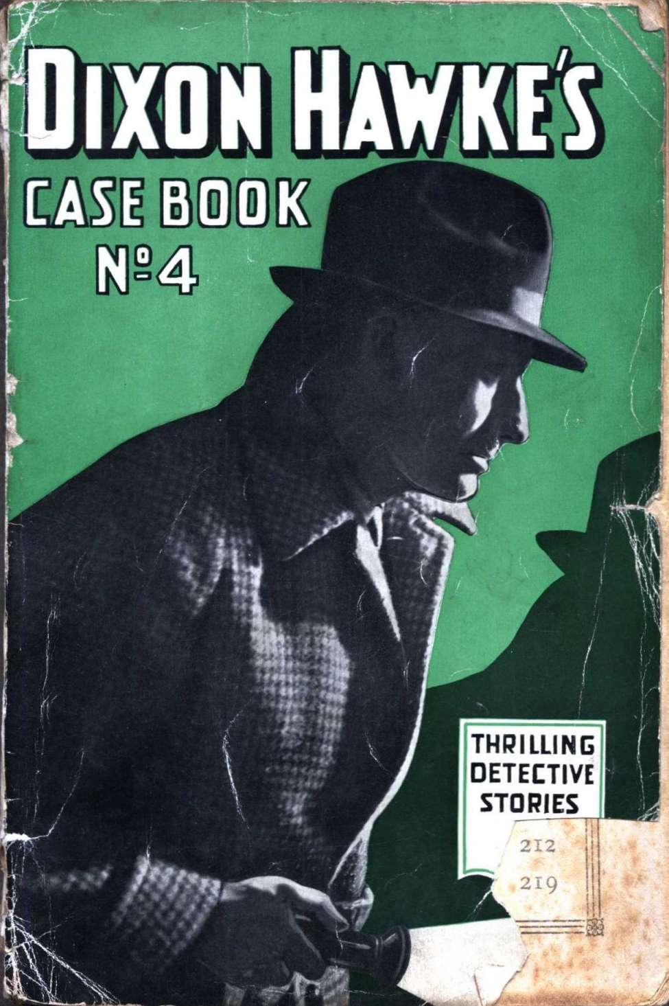 Comic Book Cover For Dixon Hawke's Casebook 4 - The Case of the Boomerang Bomb