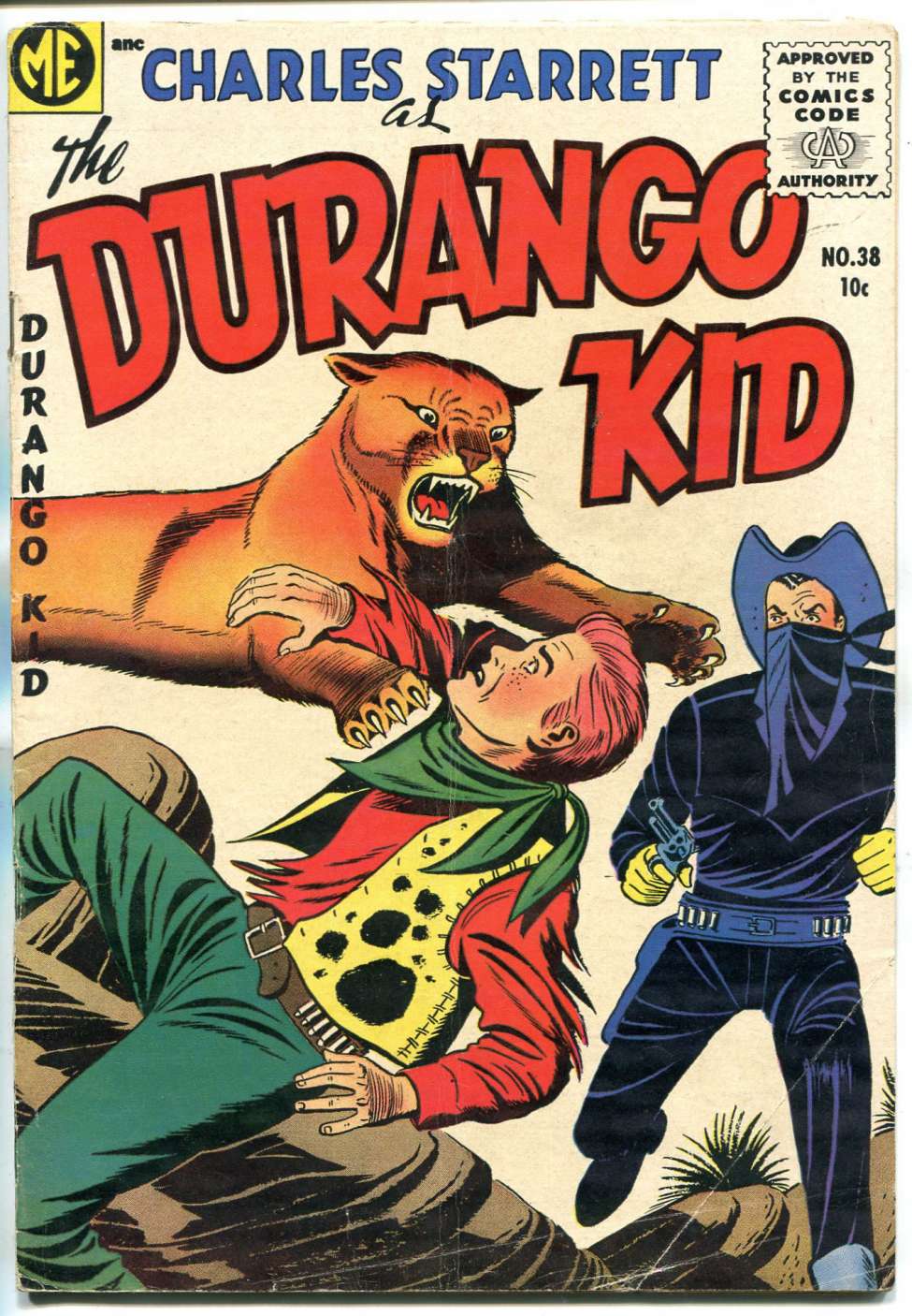 Comic Book Cover For Durango Kid 38