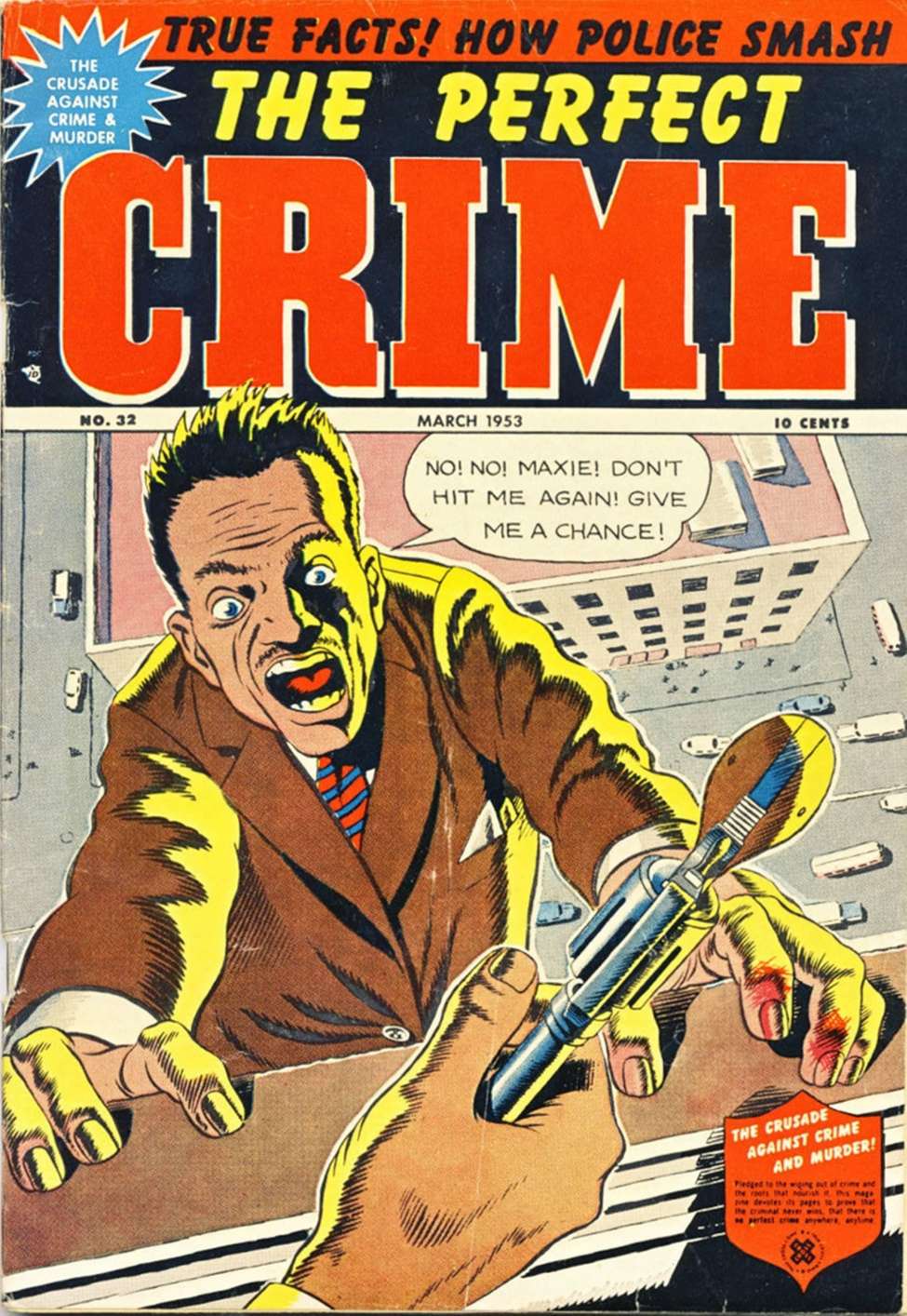 Comic Book Cover For The Perfect Crime 32