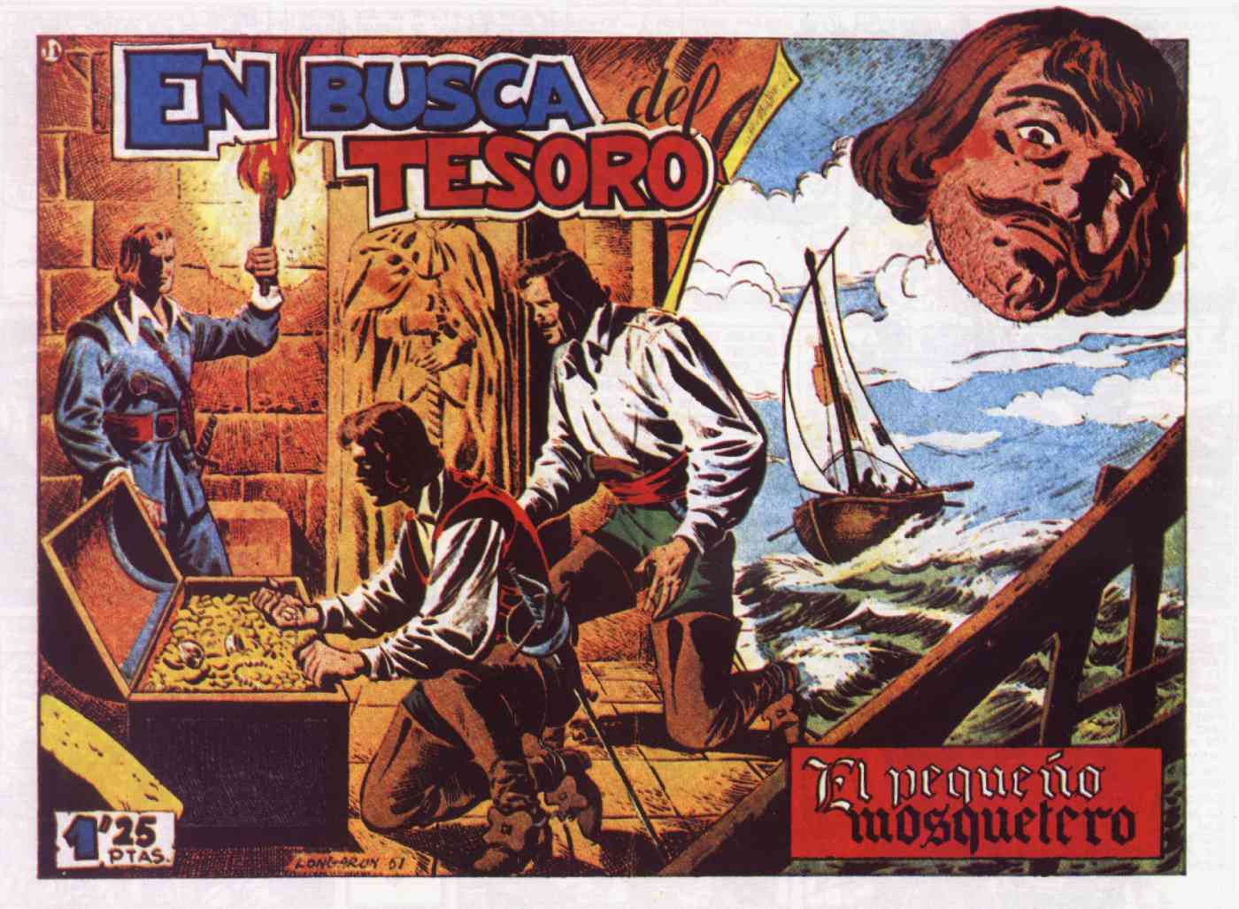 Comic Book Cover For El Pequeño Mosquetero 11 - En Busca Del Tesoro