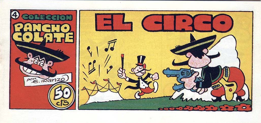 Comic Book Cover For Pancho Colate 4 - El Circo