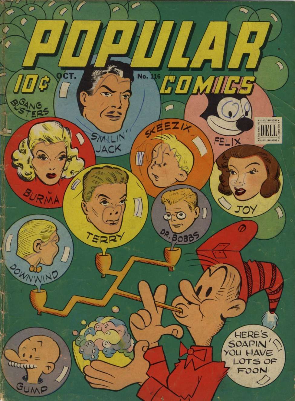 Comic Book Cover For Popular Comics 116