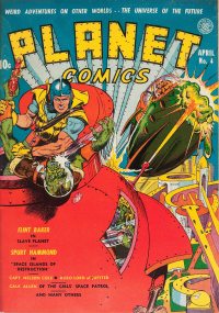 Large Thumbnail For Planet Comics 4 - Version 1
