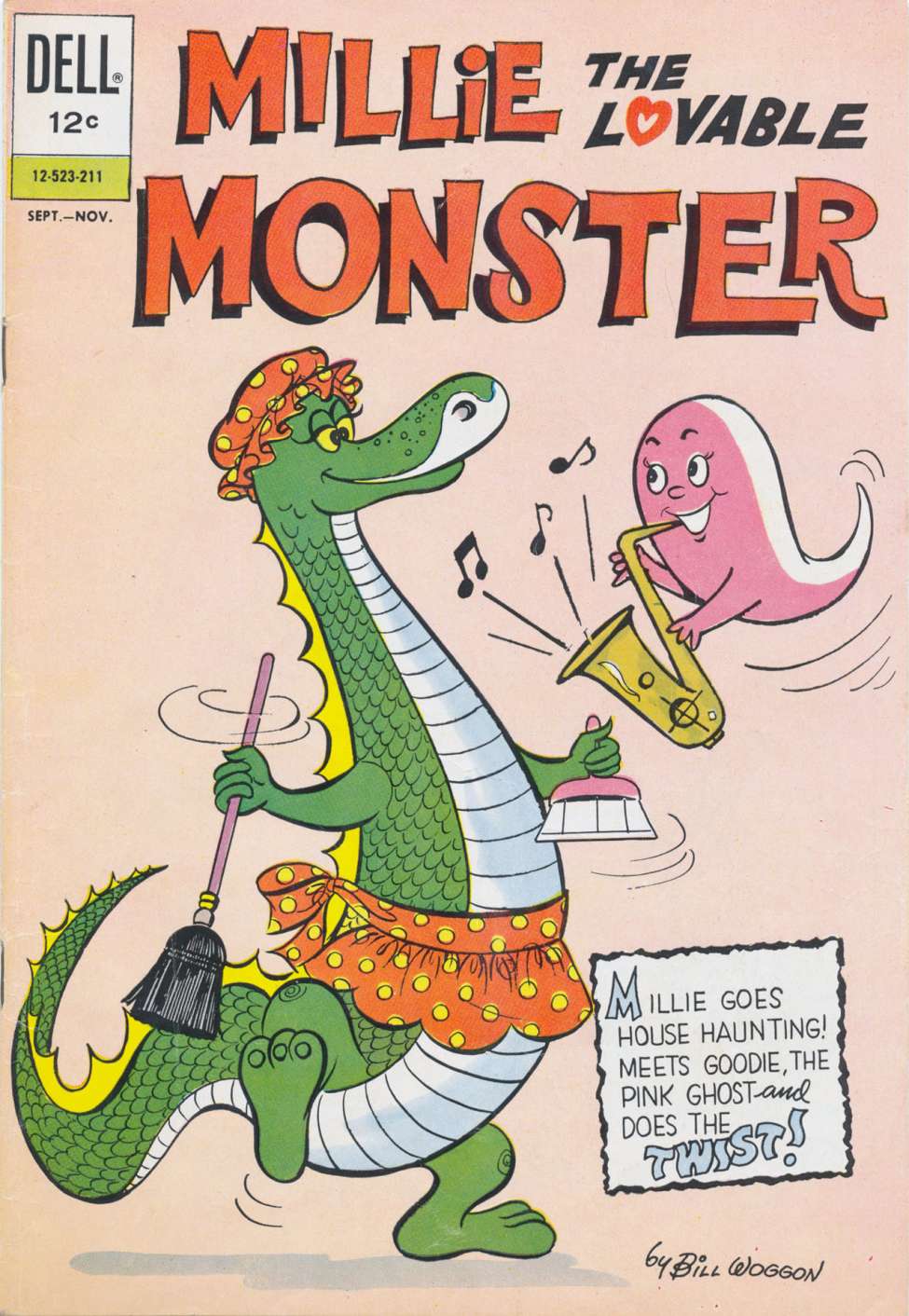Comic Book Cover For Millie the Lovable Monster 1