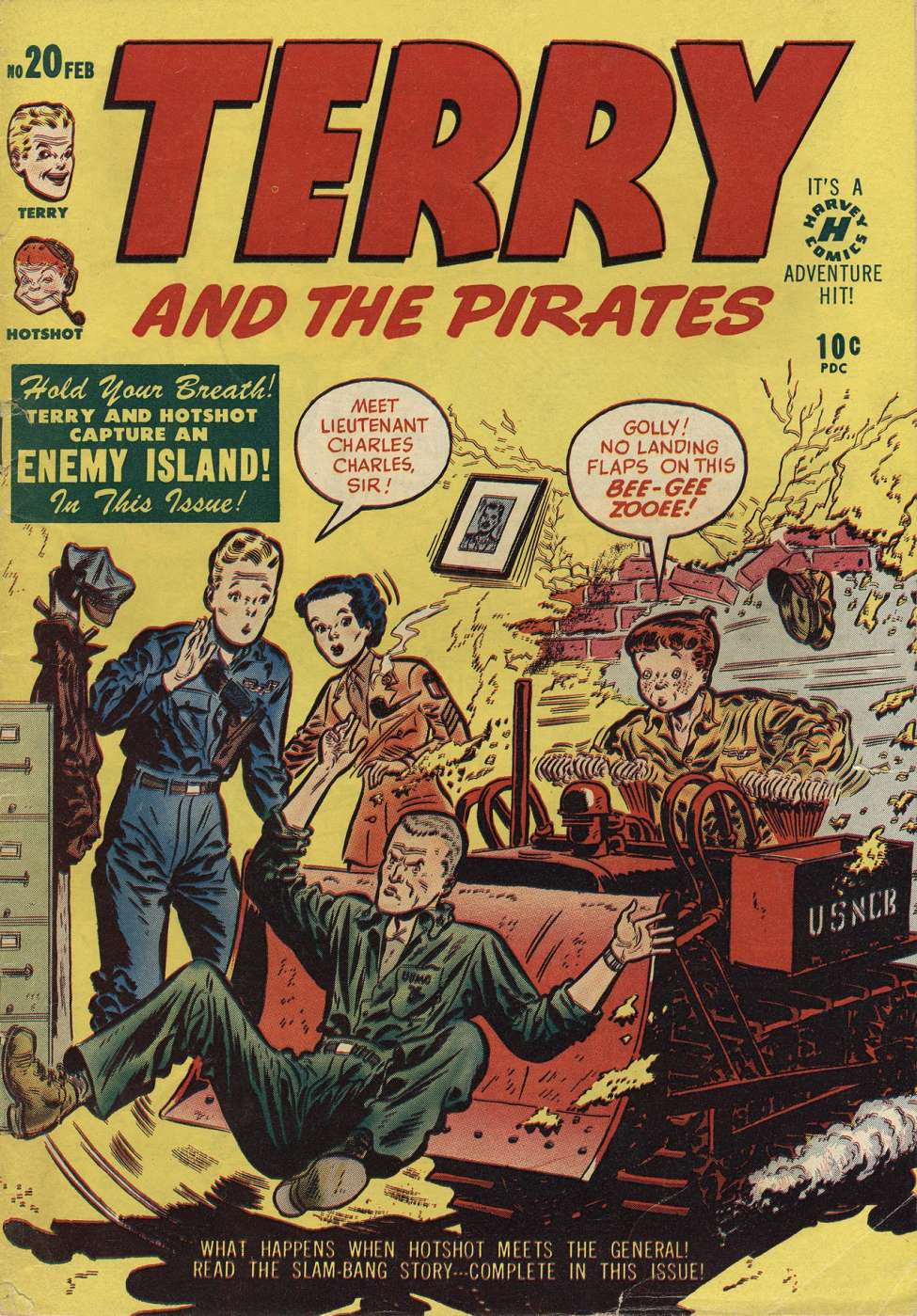 Comic Book Cover For Terry and the Pirates 20
