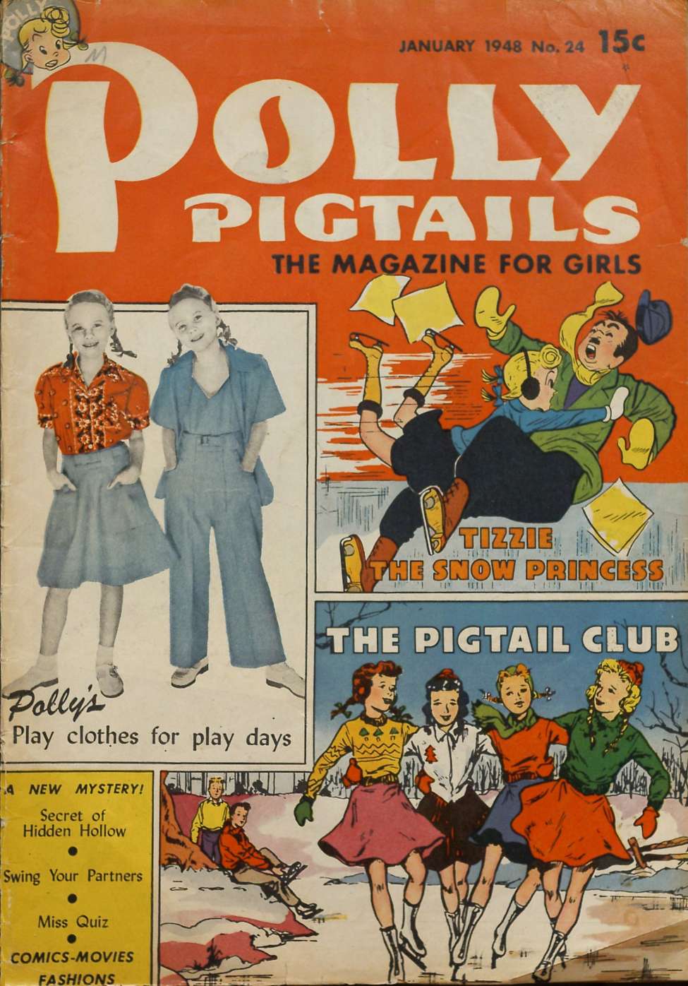 Book Cover For Polly Pigtails 24