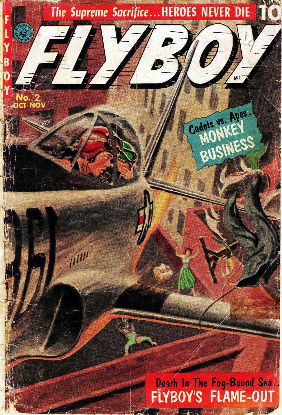 Comic Book Cover For Flyboy 2
