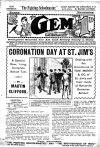 Cover For The Gem v2 176 - Coronation Day at St. Jim’s