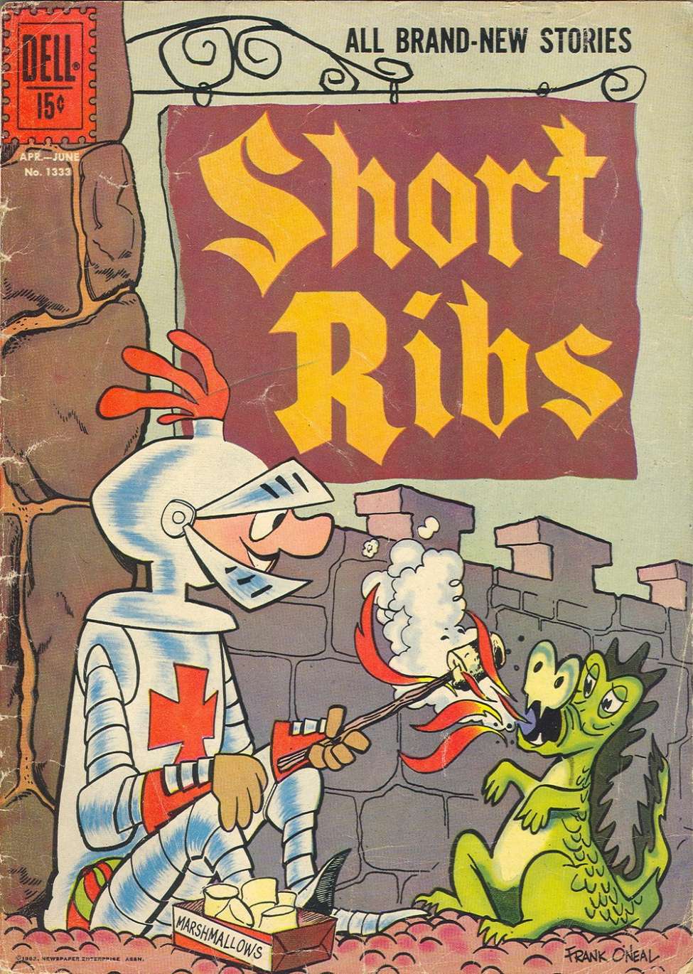 Comic Book Cover For 1333 - Short Ribs