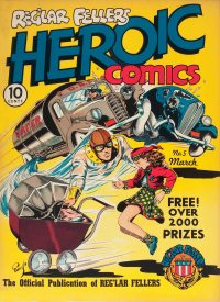 Large Thumbnail For Reg'lar Fellers Heroic Comics 5 - Version 2