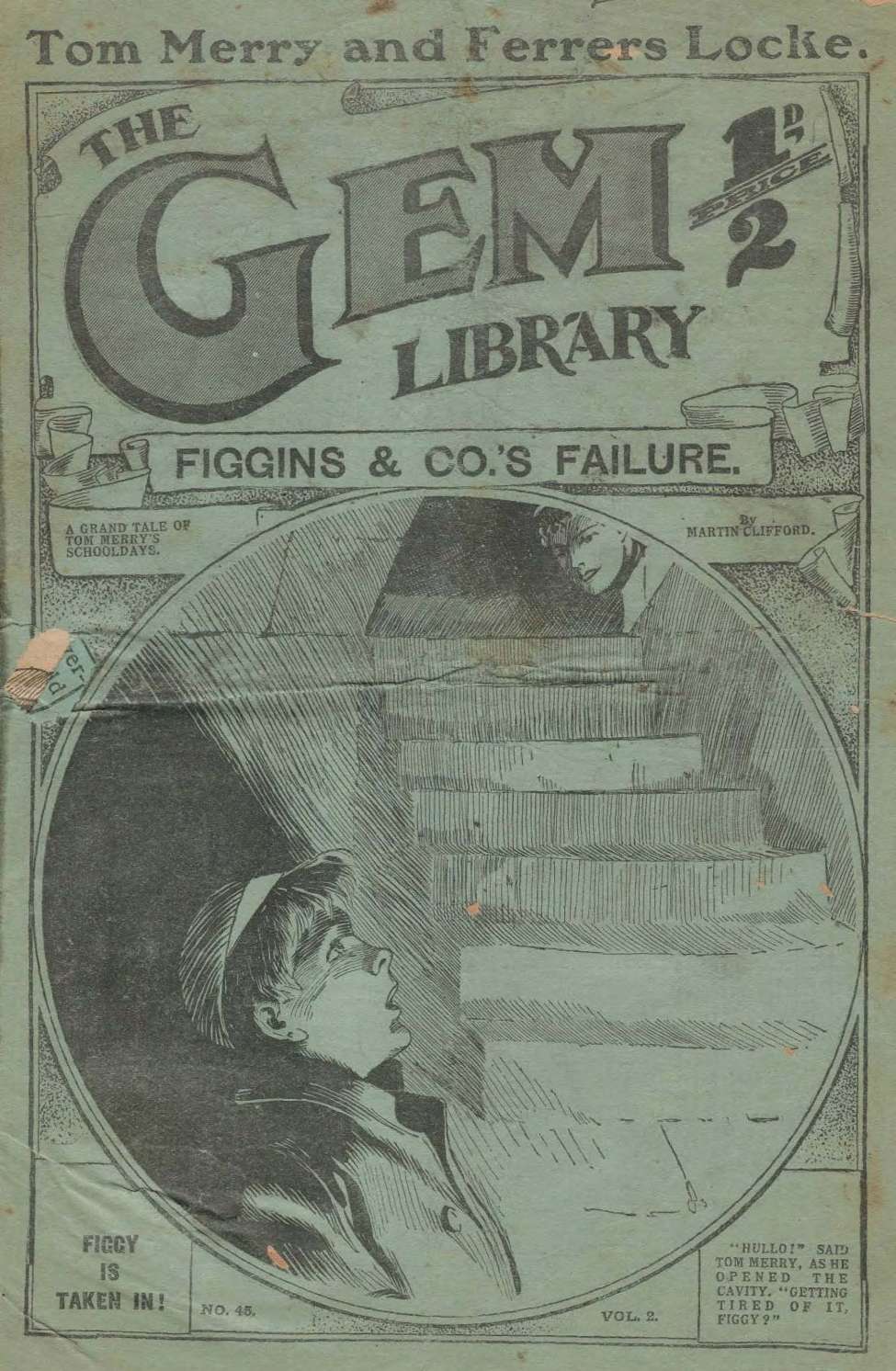 Book Cover For The Gem v1 45 - Figgins & Co.’s Failure