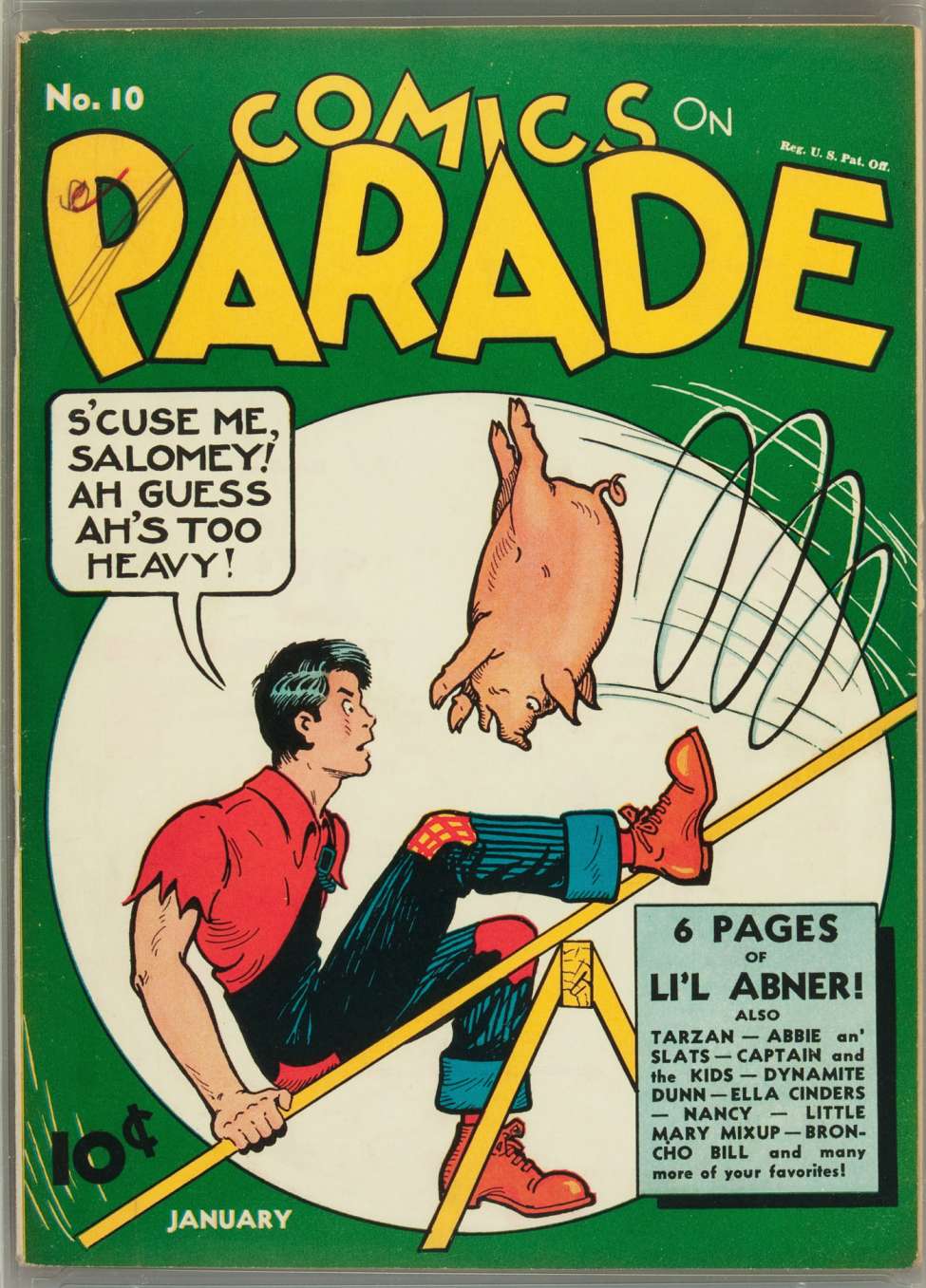 Comic Book Cover For Comics on Parade 10