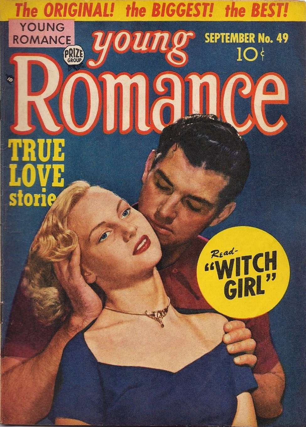 Comic Book Cover For Young Romance 49
